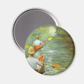 Aimant Les Canoës, Perissoires par Gustave Caillebotte (Recto/Verso)