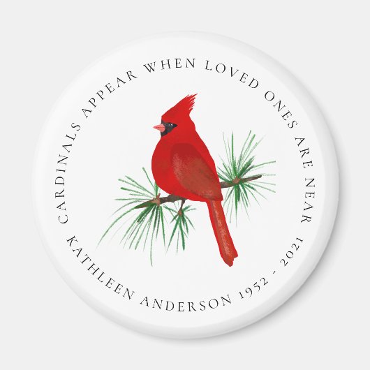 Aimant Les Cardinaux Apparaissent Quand Les Aimés Sont Pr (Devant)