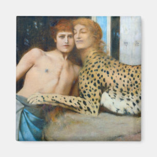 Aimant Les Caresses, Fernand Khnopff