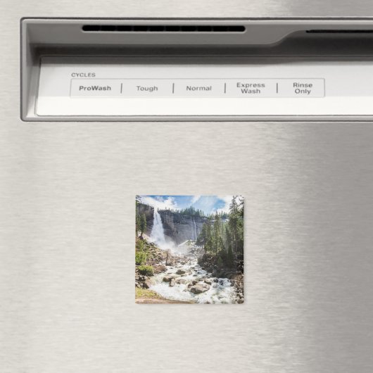 Aimant Les cascades | Nevada Fall, Yosemite, CA (In Situ (Lave-vaisselle))