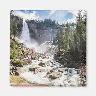 Aimant Les cascades Nevada Fall, Yosemite, CA