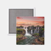 Aimant Les cascades | Parc national d'Iguacu (Recto/Verso)