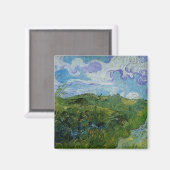 Aimant Les champs de blé vert par Vincent van Gogh (Recto/Verso)