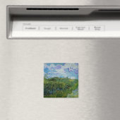 Aimant Les champs de blé vert par Vincent van Gogh (In Situ (Lave-vaisselle))