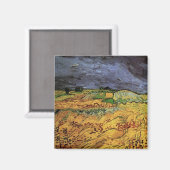 Aimant Les Champs de Vincent van Gogh (Recto/Verso)