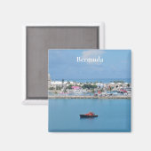 Aimant Les chantiers navals royaux Bermudes (Recto/Verso)