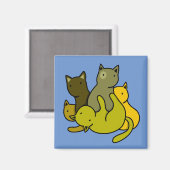 Aimant Les chatons d'olive (Recto/Verso)