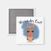 Aimant Les Chevaux Sont Cool ! (Recto/Verso)