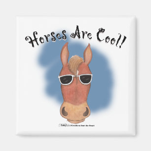 Aimant Les chevaux sont frais !