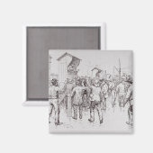 Aimant Les chômeurs de Londres (Recto/Verso)