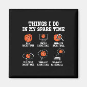 Aimant Les choses que je fais dans My Spare TIme Fun Bask (Devant)
