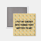 Aimant Les choses qui comptent (Recto/Verso)