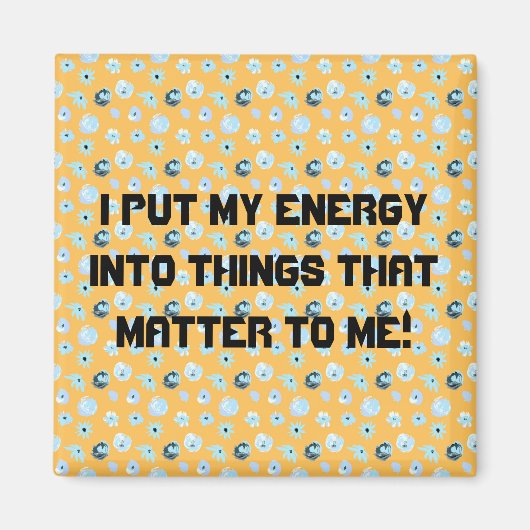 Aimant Les choses qui comptent (Devant)