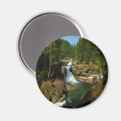 Aimant Les chutes d'argent au parc national du Mont Raini (Recto/Verso)