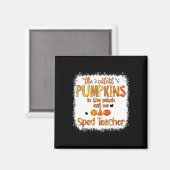 Aimant Les citrouilles les plus mignonnes du patch m'appe (Recto/Verso)