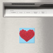 Aimant Les coeurs rouges sont une expression d'amour (In Situ (Lave-vaisselle))