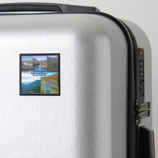 Aimant Les collines et les rivières des Ozarks (In Situ (Bagages))