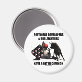 Aimant Les Concepteurs De Logiciels Les Bullfighter Ont E (Recto/Verso)