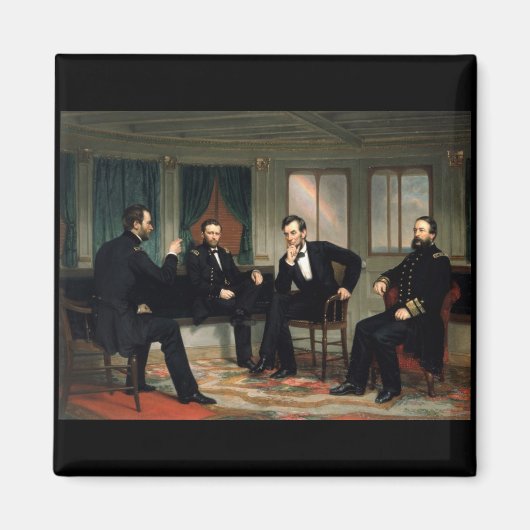 Aimant Les conciliateurs avec Abraham Lincoln (Devant)