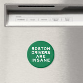 Aimant Les conducteurs de Boston sont fous (In Situ (Lave-vaisselle))