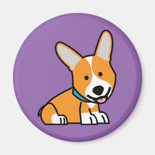 Aimant Les Corgis de corgi poursuivent le Pembroke (Devant)