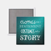 Aimant Les Costumes Racontent Une Histoire (Recto/Verso)