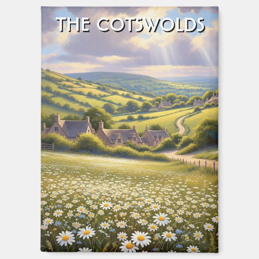 Aimant Les Cotswolds Angleterre Voyage (Recto)