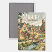Aimant Les Cotswolds Royaume-Uni (Recto/Verso)