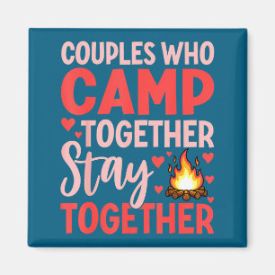 Aimant Les couples qui campent ensemble restent ensemble 