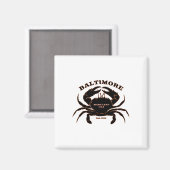 Aimant Les crabes d'été du Maryland (Recto/Verso)