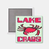 Aimant Les crabes du lac (Recto/Verso)