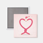 Aimant Les crayons amoureux (Recto/Verso)