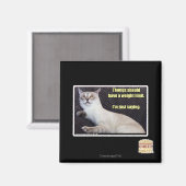 Aimant Les dents devraient avoir une limite de poids. (Recto/Verso)