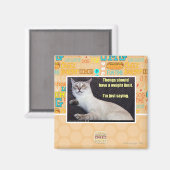 Aimant Les dents devraient avoir une limite de poids. (Recto/Verso)