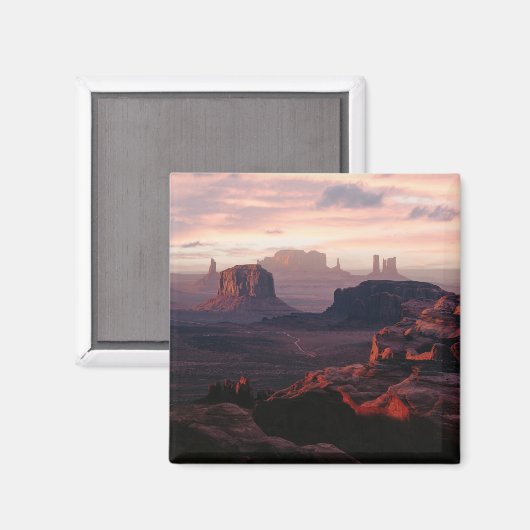 Aimant Les déserts | Monument Valley Utah-Ariziona (Recto/Verso)