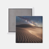 Aimant Les déserts | Ordos City Mongolie Chine (Recto/Verso)