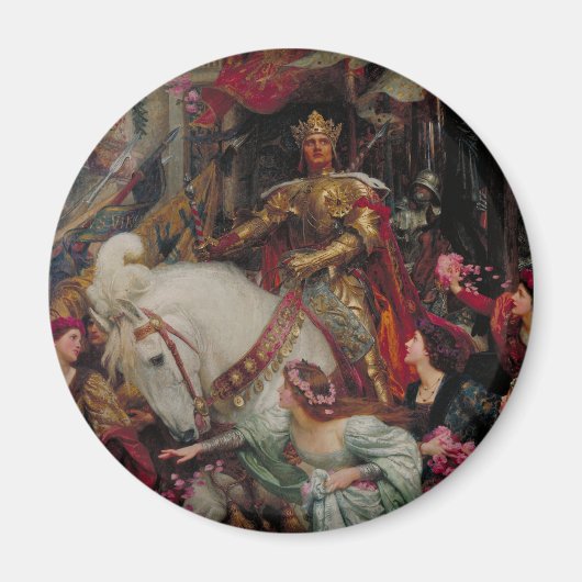 Aimant Les Deux Couronnes de Sir Frank Bernard Dicksee (Devant)