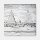 Aimant Les Deux Pyramides de Moeris (Devant)