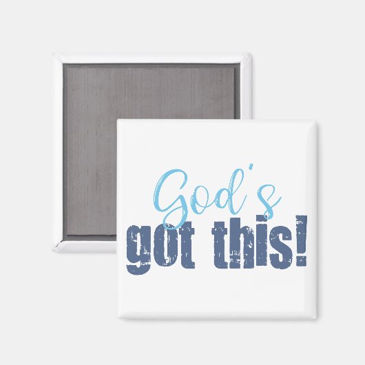 Aimant Les dieux ont ce bleu (Recto/Verso)