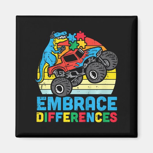 Aimant Les Différences d'Embrace (Devant)