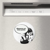 Aimant Les dinosaures sont des poneys de Jésus (In Situ (Lave-vaisselle))