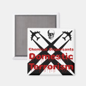 Aimant Les dispersateurs chimiques sont le terrorisme dom (Recto/Verso)