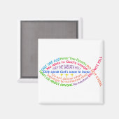 Aimant Les dix commandements (Recto/Verso)