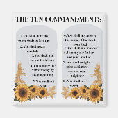 Aimant Les dix commandements (Devant)