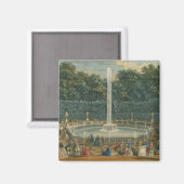 Aimant Les Domes dans le Jardin de Versailles, pub. par L (Recto/Verso)