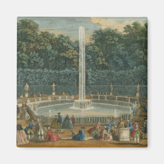 Aimant Les Domes dans le Jardin de Versailles, pub. par L (Devant)