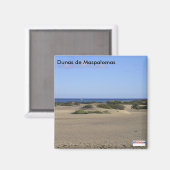 Aimant Les Dunes de Maspalomas (Recto/Verso)