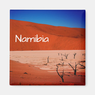 Aimant Les dunes de sable de Namibie
