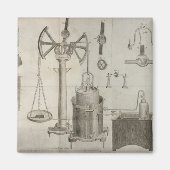 Aimant Les éléments de la chimie (Devant)