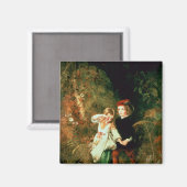 Aimant Les enfants dans le bois (Recto/Verso)